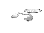米制鞍型孔用彈性擋圈 ASME B18.27.3